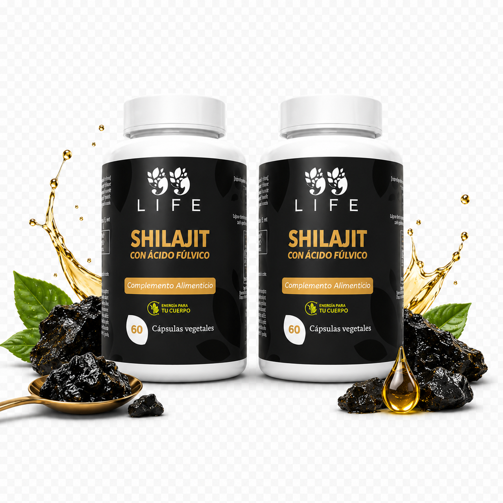 Shilajit | Fuerza Ancestral 60 Cápsulas